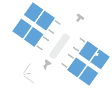 Icono de avión de papel